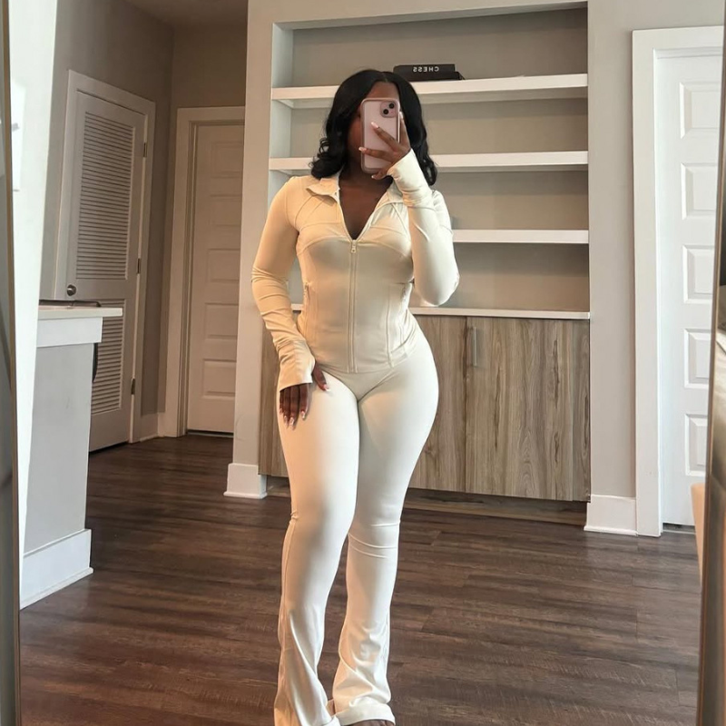 BBL Jacket + Flare Leggings Set