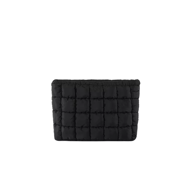 Quilted Puffer Pouch
