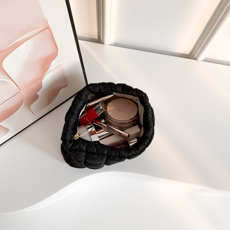 Quilted Puffer Pouch