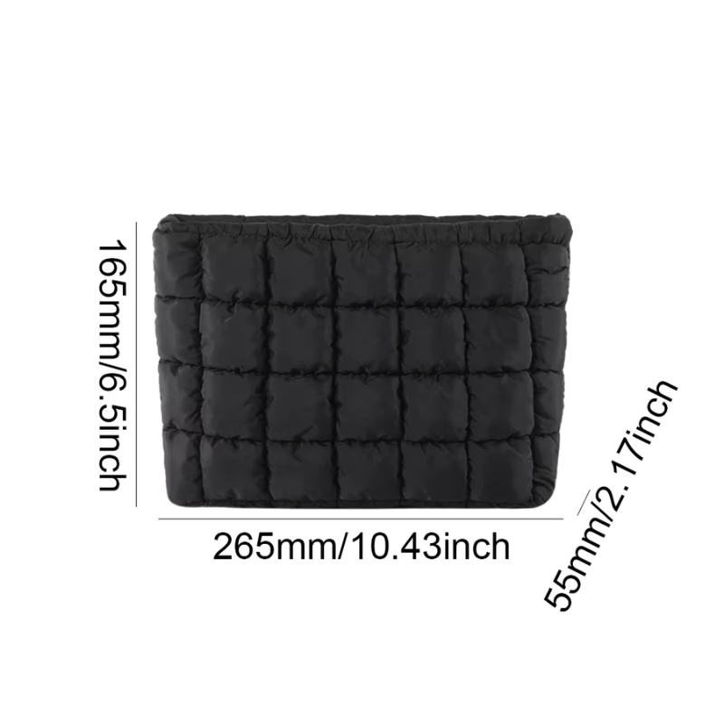 Quilted Puffer Pouch