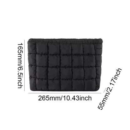Quilted Puffer Pouch