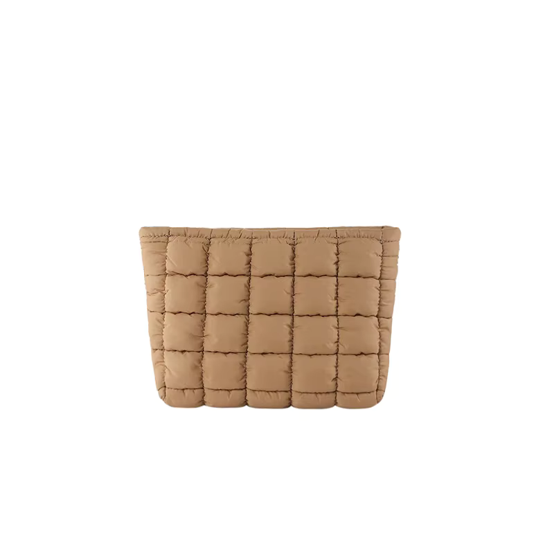 Quilted Puffer Pouch