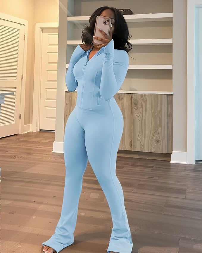 BBL Jacket + Flare Leggings Set